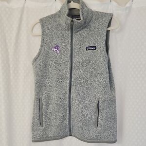 Patagonia ACU Women's Heather Gray Fleece Vest
